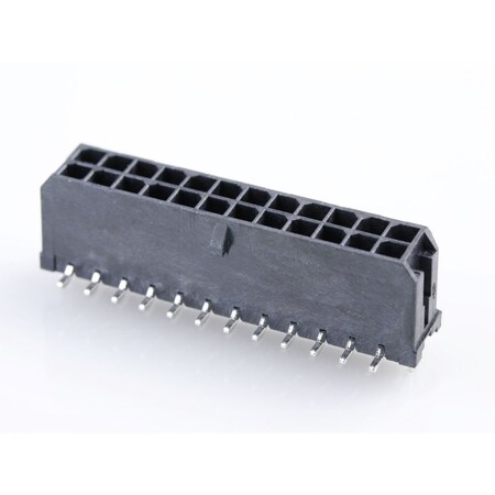 Molex Rectangular Power Connector, 24 Contact(S), Male, Surface Mount Terminal, Receptacle 430452416